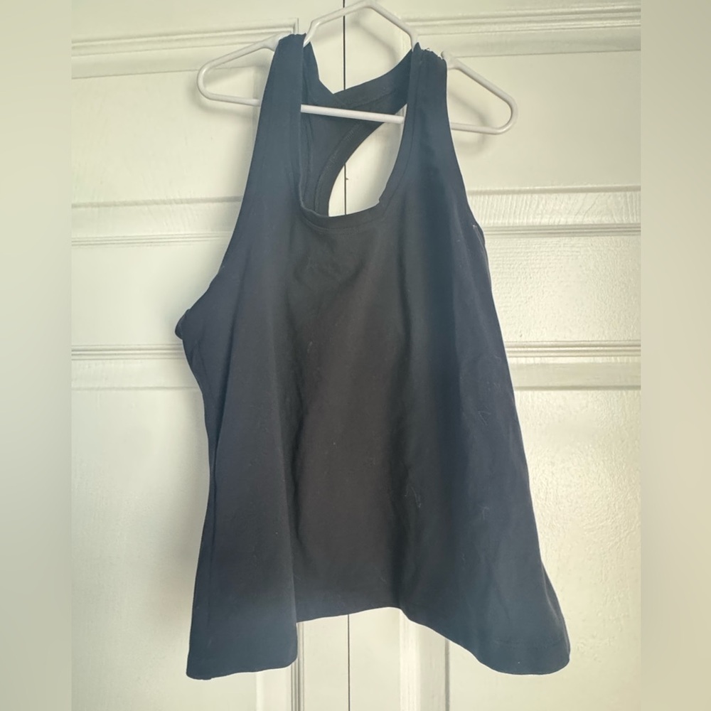 CRZ YOGA Women's Black Tank Top